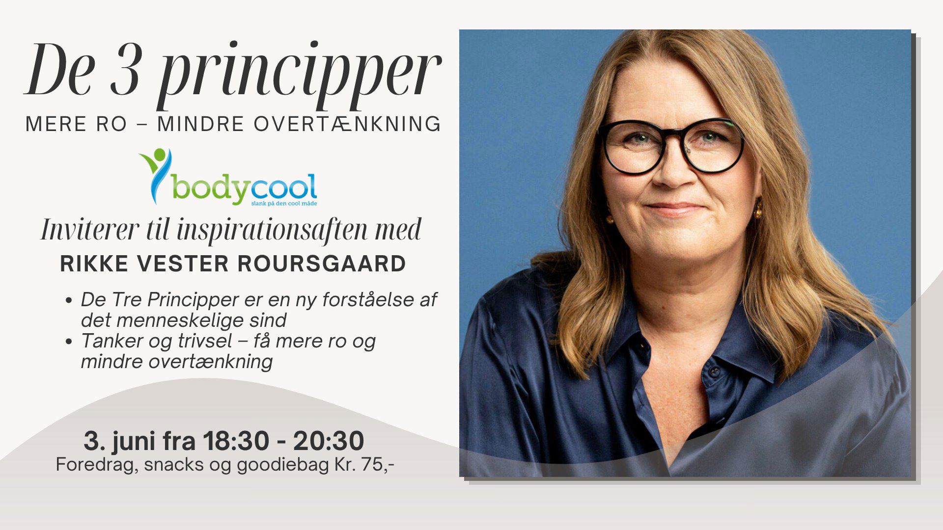 Bodycool Event De 3 Principper